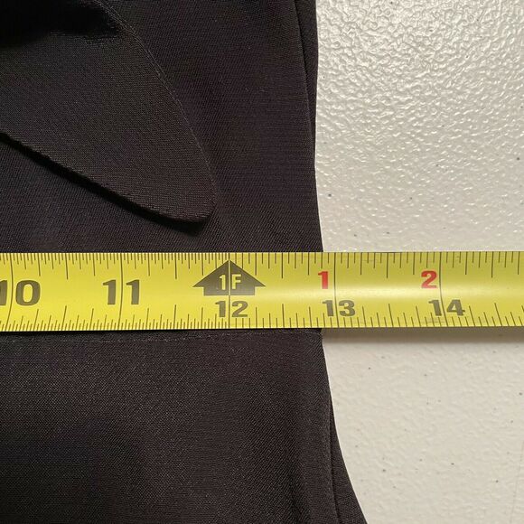 STAUD Jumpsuit Sz 2 Black Gabriella Wide Leg Luxury Designer Keyhole Front NWT - Picture 7 of 11